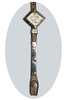 "CE Classic" Show Kopfstück - Sterling Silver Coated - 1 Ohr - AS6010