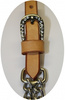 "EE Tack" Kinnketten - Show -  Stones on Buckle & Chain - 3 Farben