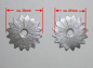 Sporenräder - Paarweise (2 Stück) - Durchmesser 33mm - 258433