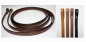 "EE Tack" - Zügel - EE Leather - 5/8" x 7′ - GLATT - 3 Farben