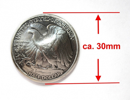 ILC Concho with Chicago Screw - Eagle / Round - 30mm (11372-04)