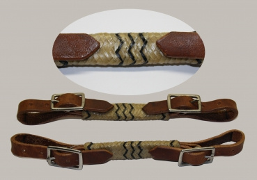 "EE Tack" Kinnriemen Harness - RAWHIDE
