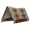Saddle pad WEAVER Synergy® Flex Contour Performance / turkusowy