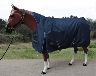 "TOUGH HORSE" - Regen Winterdecke - HALF NECK - 50gr. - 1200D - Größen: 74´´(125cm) bis 80´´ (155cm)