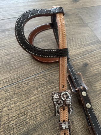 bridle show gvr croc na 2 uszy