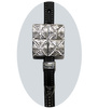CE Classic Show Kopfstück - Sterling Silver Coated - 1 Ohr - AS6012