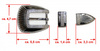 ILC Buckle Set - ROPED - 20mm (3/4´´) - 7346-02