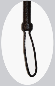 EE Tack - Bull Whip - Dark Brown - 10´ / 300cm