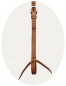 EE Tack Harness Kopfstück - Herman Oak Leather - Doppeleinohr