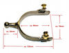 KS SS Engraved Short Ball End Spurs (35053)