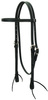 "WEAVER" - Kopfstück – Stirnband – 5/8´´ - Tie Ends – NP Buckle