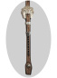 "CE Classic" Show Kopfstück - Sterling Silver Coated - 1 Ohr - AS6009
