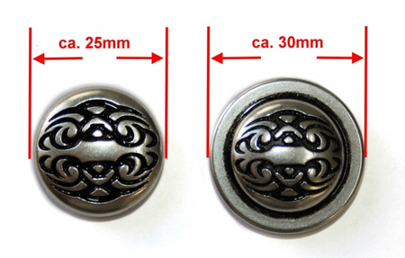 "ILC" Concho with Chicago Screw - "Tribal"  - 1´´  (7433-0..)