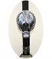 EE Tack Premium Show Halfter - SILBER - mit Führleine - DUNKELBRAUN - COB Size
