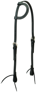 "WEAVER" - Kopfstück – Einohr – 5/8´´ - Tie Ends – NP Buckle