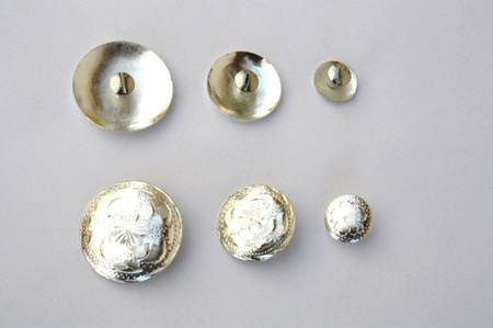 Concho - graviert mit Schraube - verschiedene Durchmesser