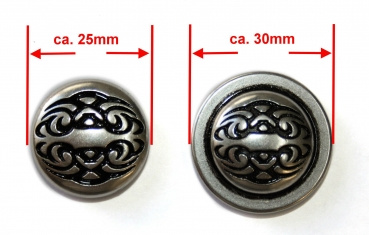 ILC Concho with Chicago Screw - "Tribal" - 1´´ (7433-0..)