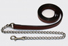 EE Tack Premium Show Halfter - SILBER - mit Führleine - MITTELBRAUN - COB Size