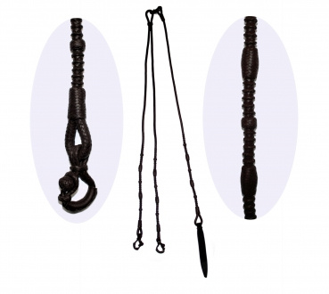 "CE" Romal Reins - Dark Brown Soft Leather