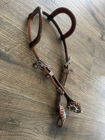 Ogłowie SHOW GVR Croc na 2 uszy