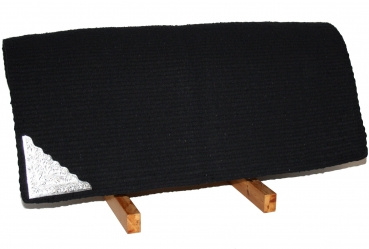 Show Blanket - EINFARBIG - 36'' x 34'' - New Zealand Wool - mit gravierten Silberecken als SET - versch. Farben zur Auswahl
