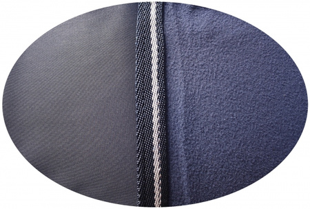 TOP SCORE - 4 in 1 Multifunktions Sommerdecke - Lycra & Fleece - BLAU - 80 (101-131)