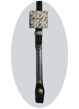 CE Classic Show Kopfstück - Sterling Silver Coated - 1 Ohr - AS6012