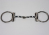 SS D-Ring Square Twisted Wire Snaffle