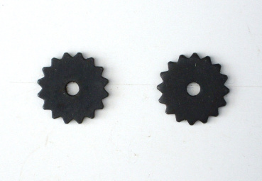 Sporenräder - Black Iron - Paarweise (2 Stück) - Durchmesser 26 mm