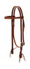"WEAVER" - Kopfstück – Stirnband – 5/8´´ - Tie Ends – SS Buckle