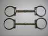 SS B. Allen D-Ring Snaffle - 5'' oder 5,5'' - Stainless Steel mit Kupfereinlage