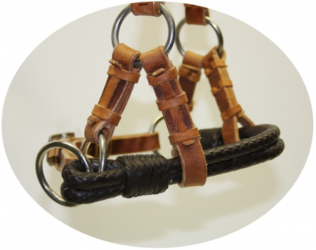 Side Pull - Softie Braided Double Noseband - F-540