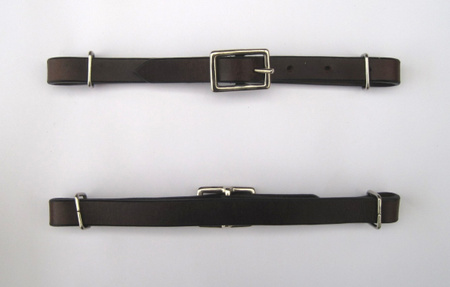 EE Tack - Kinnriemen - Dark Brown - OILED