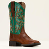 Kowbojki ARIAT Round Up Wide Square Toe StretchFit Western Boot