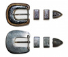 "ILC" Buckle Set - ROPE EDGED - 19mm (3/4´´) - 1887-01