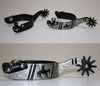 KY Show Sporen - Black Steel mit Silver