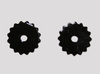 Sporenräder - Paarweise (2 Stück) - Durchmesser 27mm - 258422