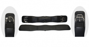 Waffle Neopren Gurt mit Gel Einlage - anatomisch geformt - ROLLER BUCKLE - Größe 28" bis 34"