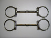 SS B. Allen D-Ring Snaffle - 5'' oder 5,5'' - Stainless Steel mit Kupfereinlage