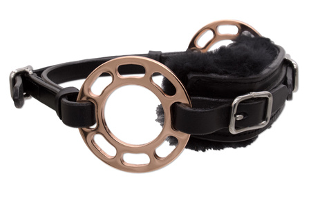 Hackamore okrągłe LpTrick Rosegold