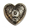 ILC Concho with Chicago Screw - Hearts / HERZ - 2 versch. Größen (7414-06/07)