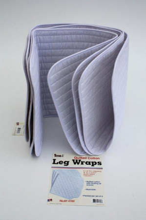 Bandagen Pad's / Unterlagen - WEISS - 4er Set