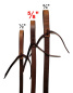 EE Tack Premium Profi Harness Zügel - Heavy Harness Tack - 5/8´´ - 8´ft long