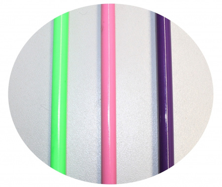 Carrot Stick - Kontaktstock mit Seil und Lederenden - 3 versch. Farben - Minimum Abnahme 10 Stück