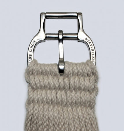 "WEAVER" Mohair  27 Strand Roper Gurt - SS Pro Roller Schnallen - ROLL SNUG - Größe 28" bis 34"