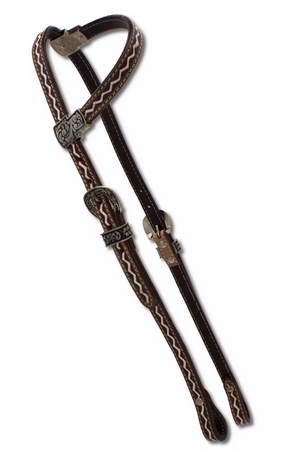 wąskie bridle lptrick na jedno ucho