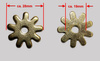 Sporenräder - Paarweise (2 Stück) - Durchmesser 28mm - 258404