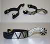 KY Show Sporen - Black Steel mit Silver