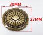 AE Concho - Antik Messing - 27/30mm