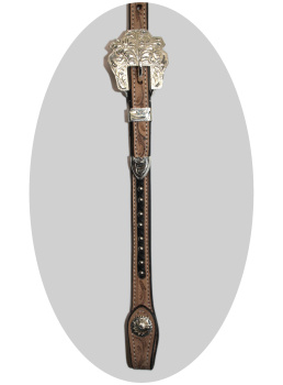 "CE Classic" Show Kopfstück - Sterling Silver Coated - 1 Ohr - AS6009